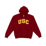USC Trojan Basics Women's Full-Zip Fleece Hoodie
